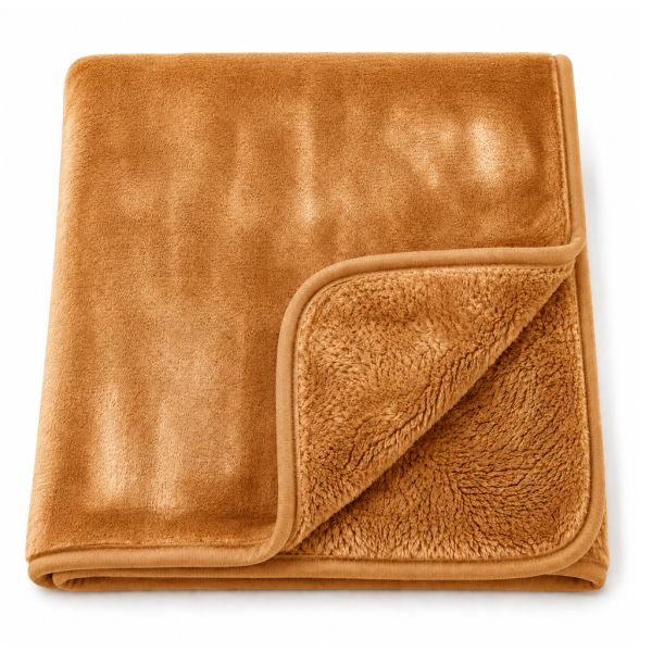 Eskimo Kuscheldecke - Farbe Terracotta (150x200cm)