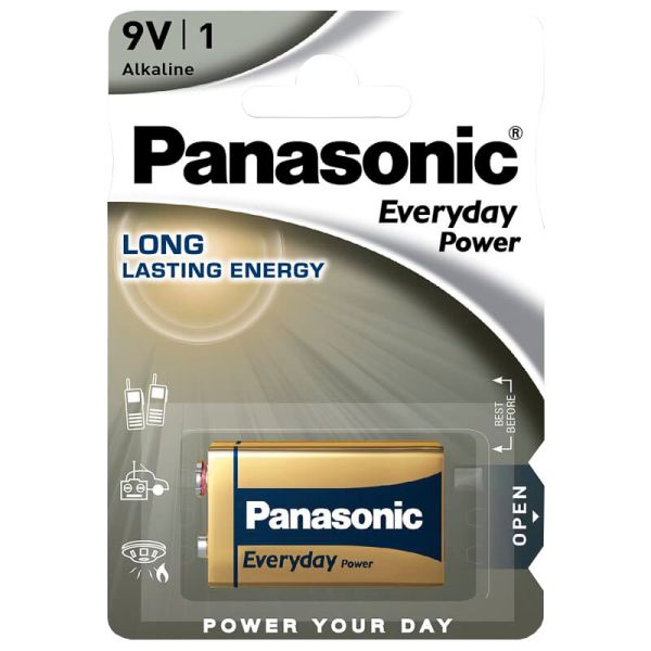 Panasonic Everyday Power, 9V - 1 Batterie