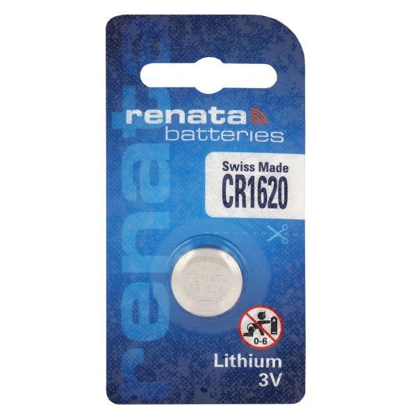 Renata CR1620 - Knopfzellen Batterie (Swiss Made).