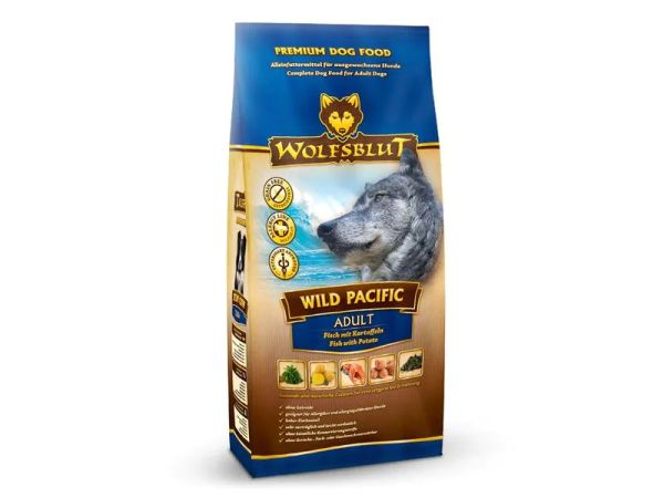 Wolfsblut Wild Pacific, Adult (12,5 kg) - Trockenfutter