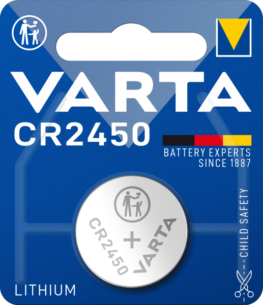 Varta CR2450 - Knopfzelle