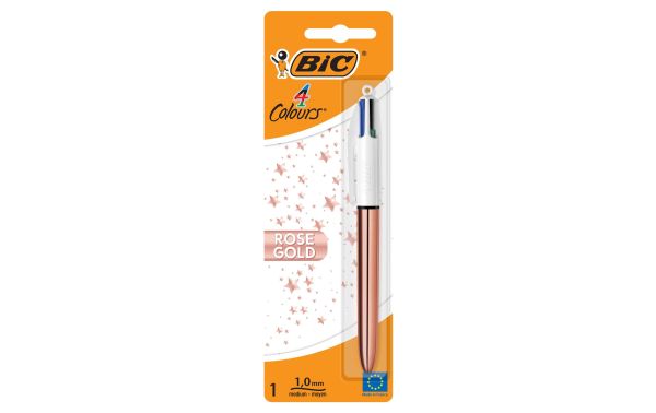 Bic 4 Colours, Rosegold - Kugelschreiber