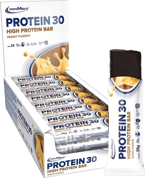 Ironmaxx Protein 30 Bar 24x30g (Peanut)