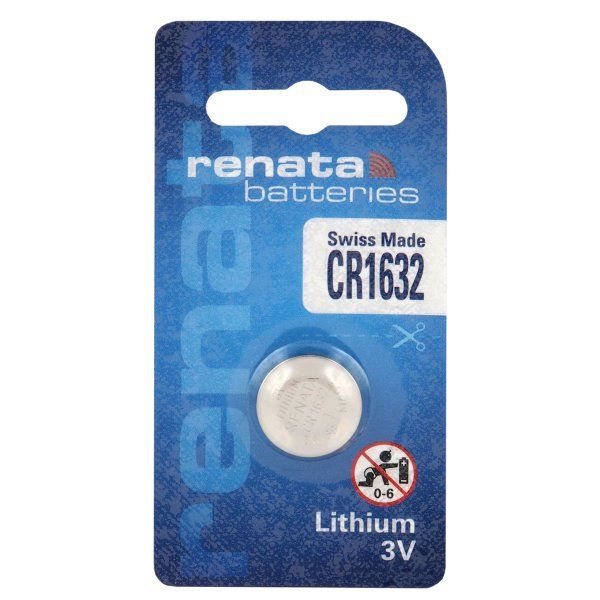 Renata CR1632 - Knopfzellen Batterie (Swiss Made).
