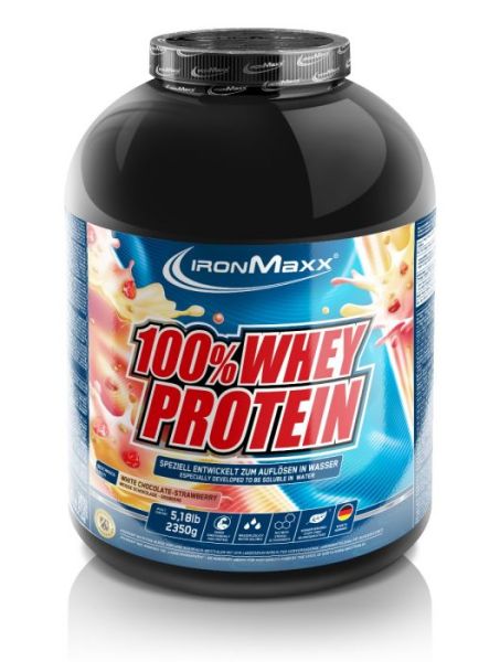 Ironmaxx 100% Whey Protein (Strawberry-White Chocolate)