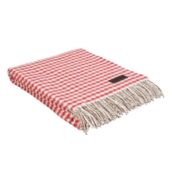Eskimo Maloja Plaid Decke (130x180 cm) - Rot