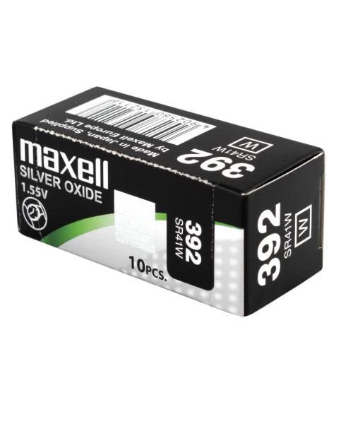 Maxell 392 / SR41W - 10 Knopfzellen