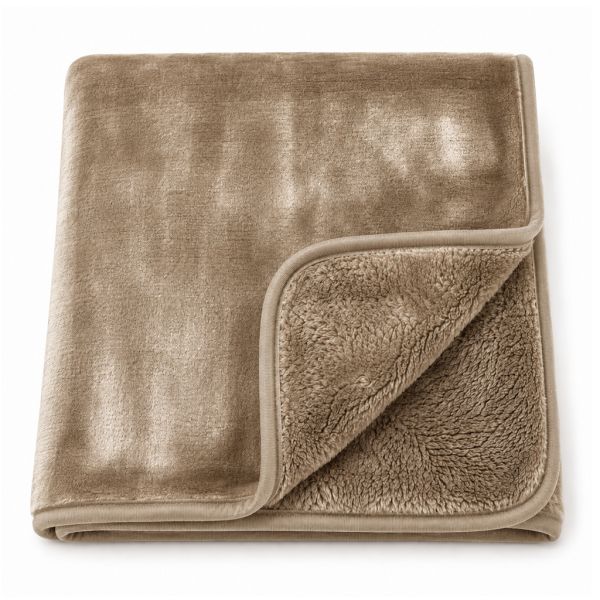Eskimo Kuscheldecke - Farbe Taupe (150x200cm)