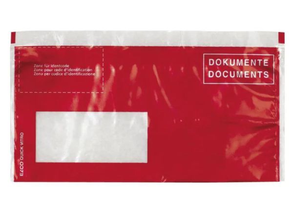 ELCO Quick Vitro C5/6, Fenster links - 250 Dokumententaschen