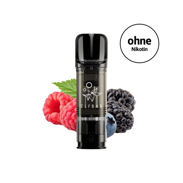 Elfbar ELFA Pro Pods (Ohne Nikotin) - Mix Berries