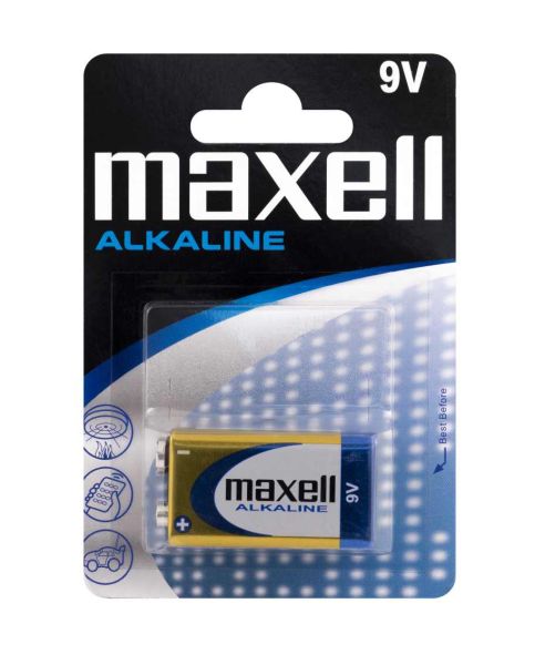 Maxell Alkaline, 9V (6LR61) - Batterie