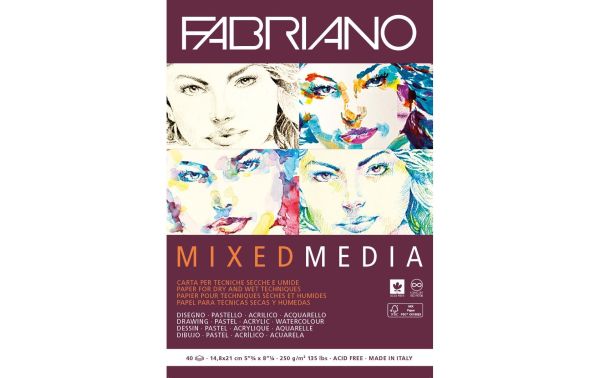 Fabriano Künstlerpapier Mixed Media A5