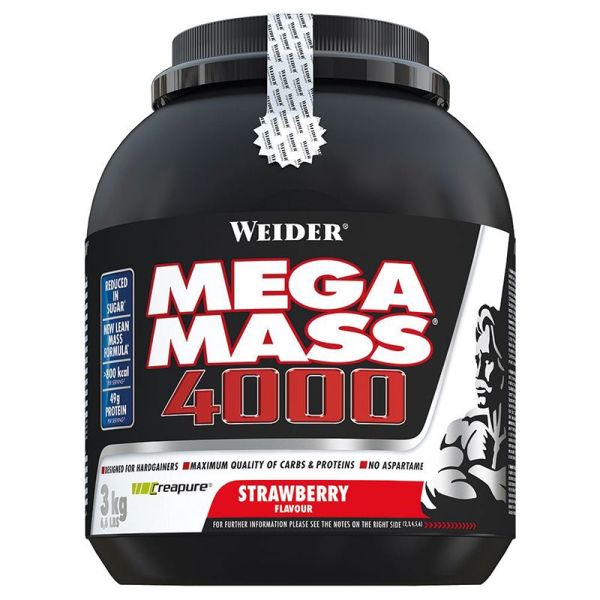 Weider Mega Mass 4000 (Strawberry)