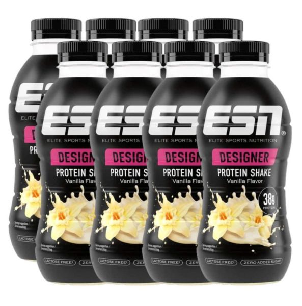 ESN Designer Protein Shake, 8x476ml (Vanilla)