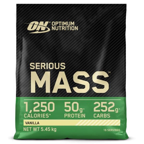 Optimum Nutrition Serious Mass (Vanilla Ice Cream) - 5.45 Kilogramm