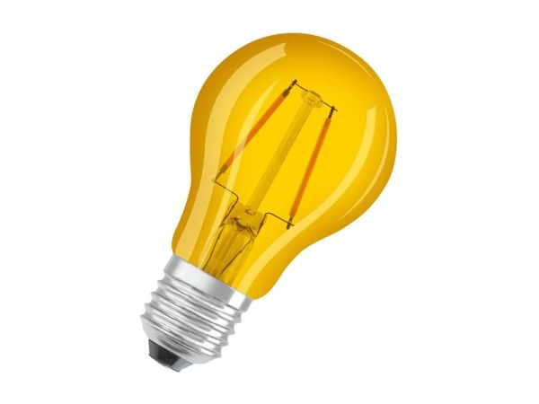 Osram Star Décor Classic A 15 W, Gelb (Yellow) - LED Lampe