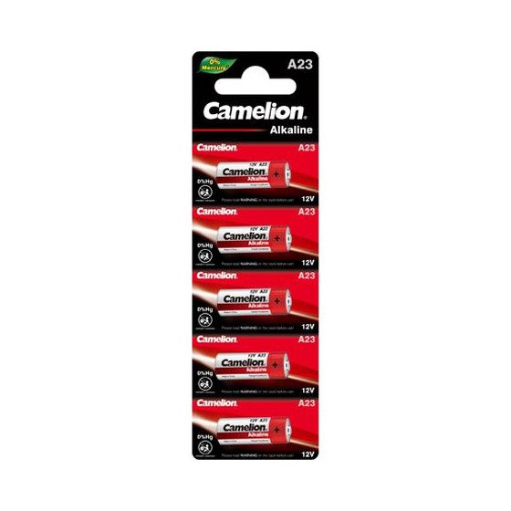 Camelion A23 (LR23A) Alkaline - 5 Batterien