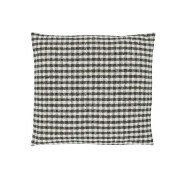 Eskimo Maloja Kissen (45x45 cm) mit 70% Merinowolle - Tannengrün