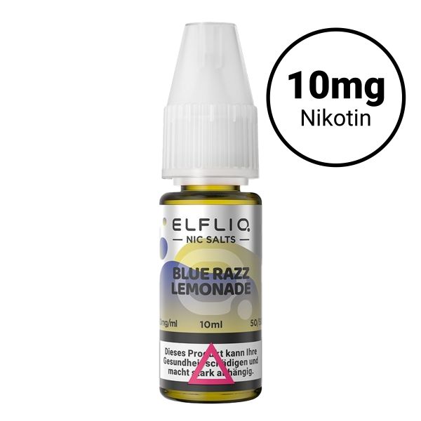 Elfbar Elfliq Nic Salts 10mg - Blue Razz Lemonade