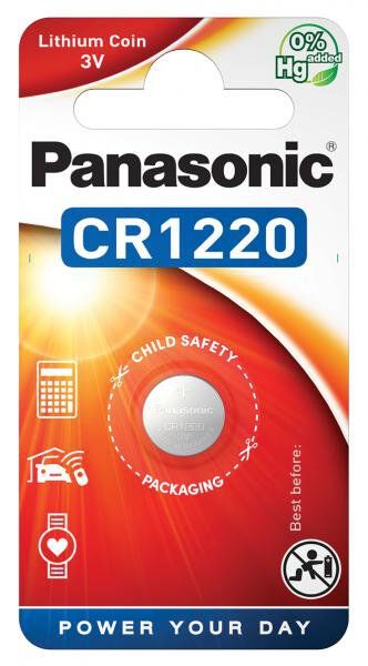 Panasonic CR1220 - Knopfzellen-Batterie