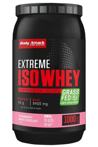 Body Attack Extreme Iso Whey (Strawberry-White Chocolate)