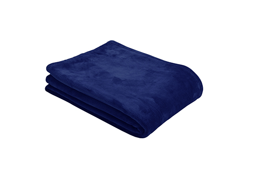 Eskimo Silky Decke - Farbe Marine Blau (150x200cm)