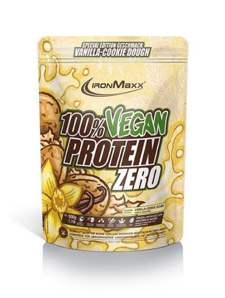 Ironmaxx 100% Vegan Protein Zero (Vanilla Cookie Dough)