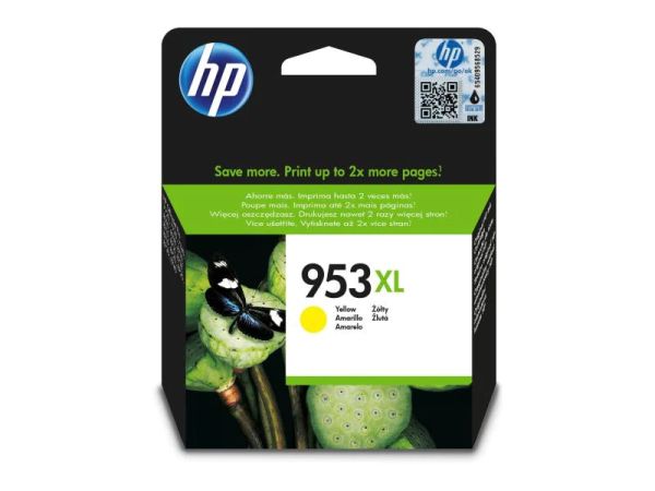 HP 953XL Tintenpatrone Yellow - Druckerpatrone Typ F6U18AE#BGX