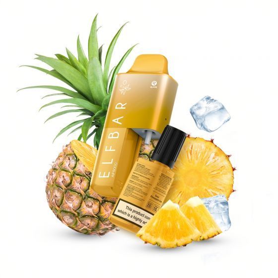 Elfbar AF5000, Sour Pineapple ICE - Vape