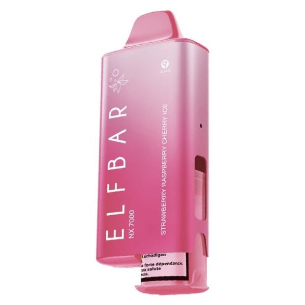 Elfbar NX 7000 Kit mit 1 Pod Strawberry Raspberry Cherry ICE (20mg) - Vape