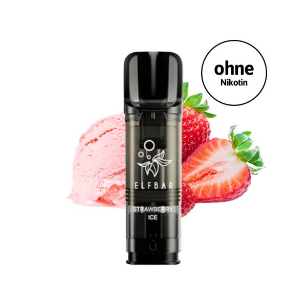 Elfbar ELFA Pro Pods (Ohne Nikotin) - Strawberry Ice