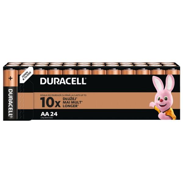 Duracell Basic AA (LR6) - 24 Batterien
