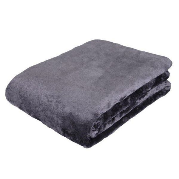 Eskimo (Anthrazit) - Kuscheldecke
