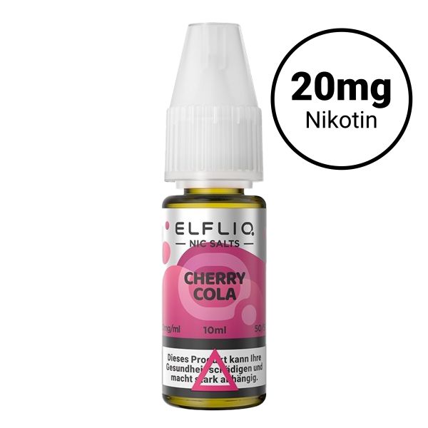 Elfbar Elfliq Nic Salts 20mg - Cherry Cola