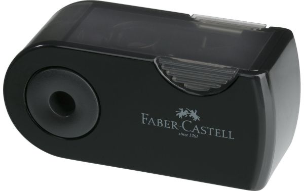 Faber-Castell Einfachspitzdose schwarz