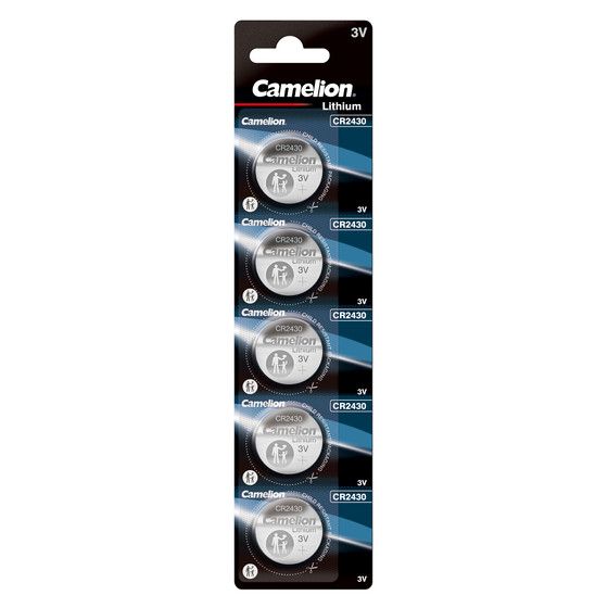 Camelion CR2430 Lithium - 5 Batterien
