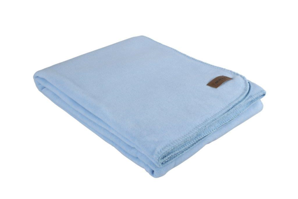 Eskimo Edelvelours Decke - Himmel