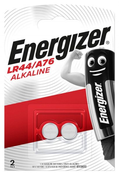 Energizer LR44/A76 - 2 Knopfzellen