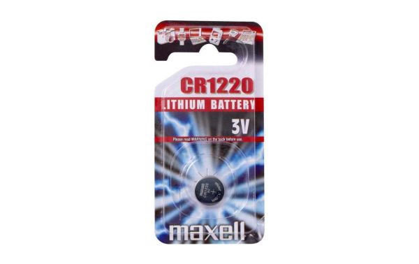 Maxell Lithium CR1220 - Knopfzellen Batterie