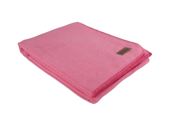 Eskimo Edelvelours Decke - Pink