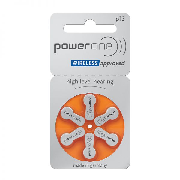 Power One p13 Hörgerätebatterien