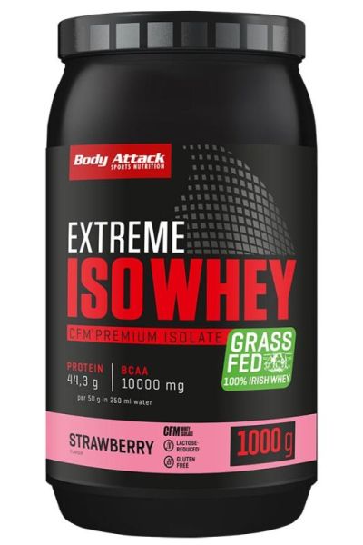 Body Attack Extreme Iso Whey (Strawberry)