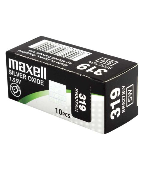 Maxell 319 / SR527SW - 10 Knopfzellen