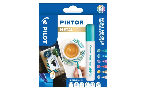 Pilot Pintor Marker Metall medium