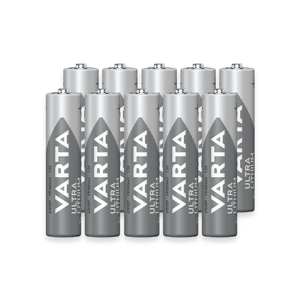 Varta Ultra Lithium, AAA - 10 Batterien