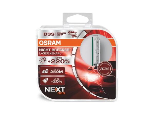 Osram Night Breaker Laser Xenarc - 2 Autolampen