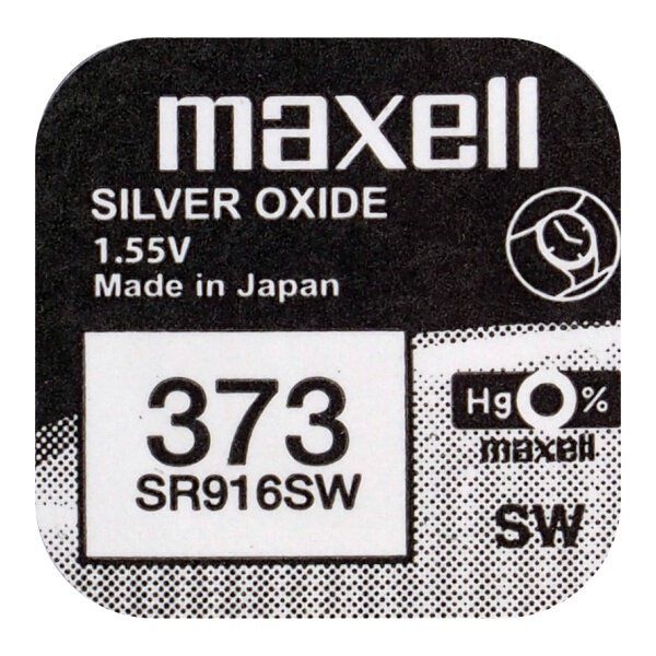 Maxell 373 / SR916SW - Knopfzelle
