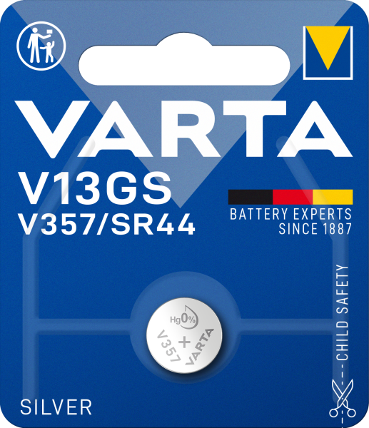 Varta V13GS / V357 - Knopfzelle
