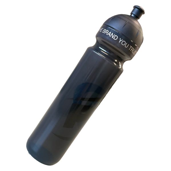 Powerfood 1000ml Black - Sport Trinkflasche (Bidon)