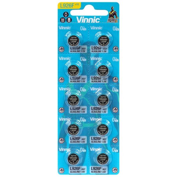 Vinnic LR57 (L926F, AG7) - 10 Knopfzellen